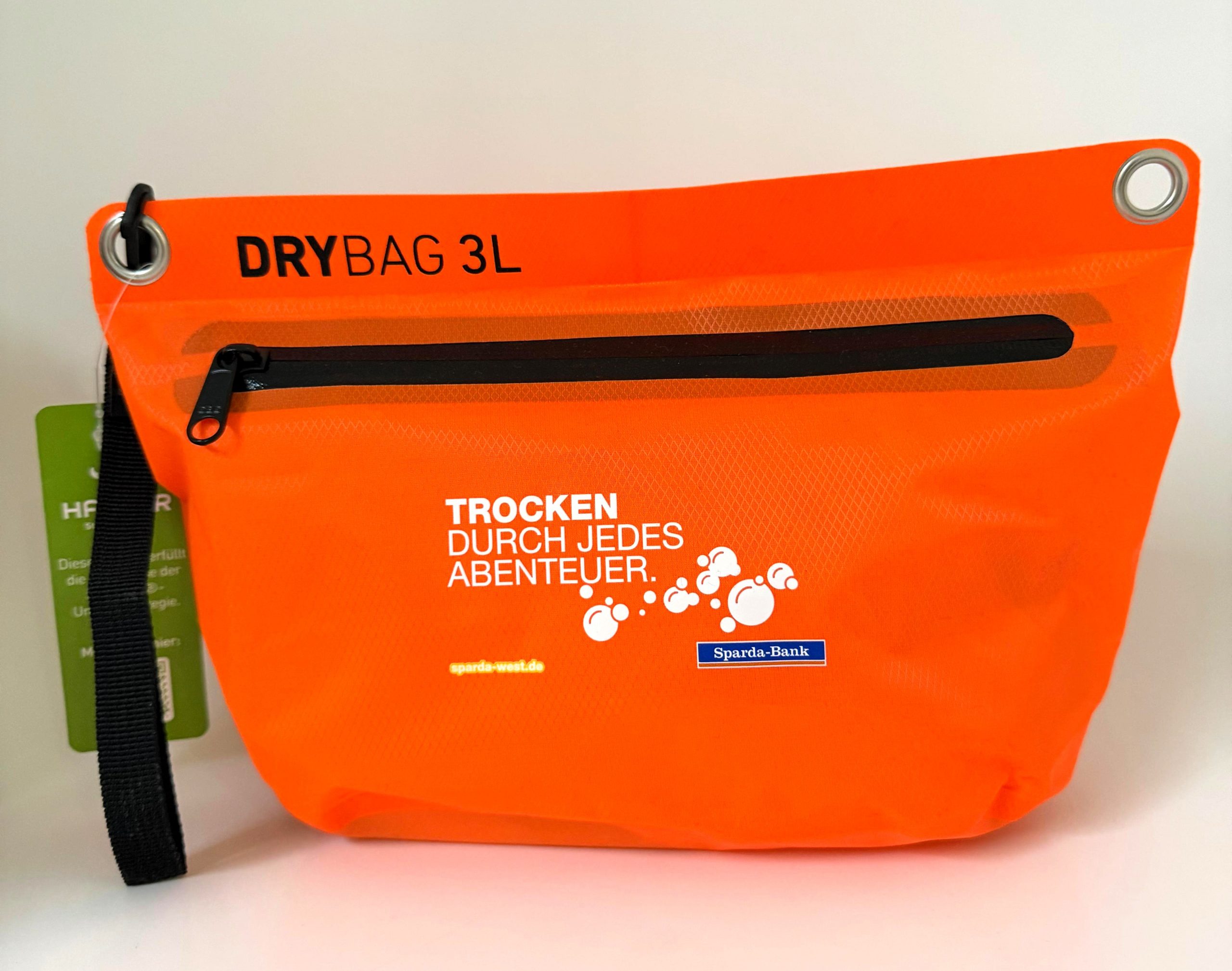 Drybag / Trockenbeutel, orange